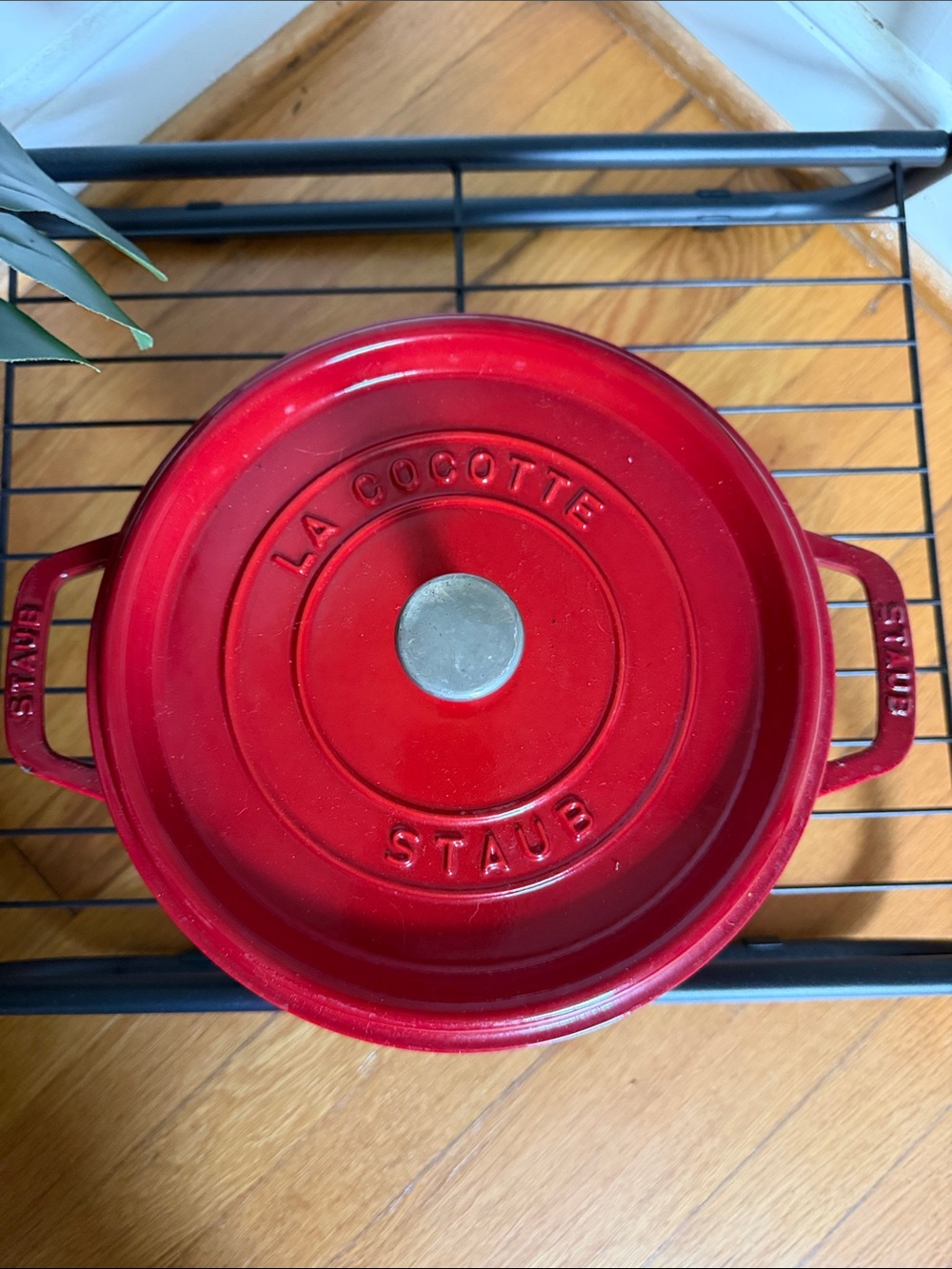 Staub La Cocotte Enameled 4 QT Cast Iron Dutch Oven